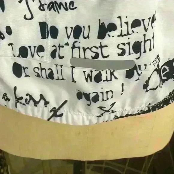 Women's Cycling Top, Blk/Wht. Size XXXL - Picture 8 of 9